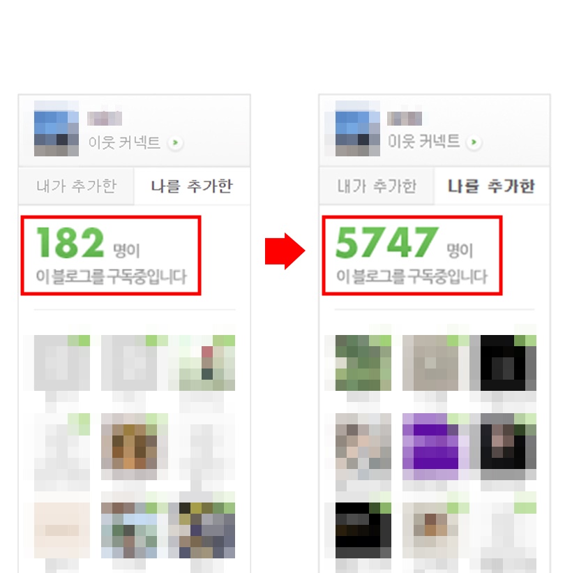 네이버 블로그 성장 사례
